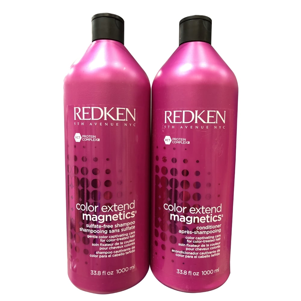 ($84 Value) Redken Color Extend Magnetic Shampoo and Conditioner Duo, 33.8oz Each