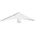 thumbnail image 1 of 84"W x 14"H x 4"D x 6"F, 4/12 Pitch, Alberta Architectural Grade PVC Gable Bracket, 1 of 8