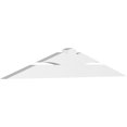 thumbnail image 1 of 84"W x 14"H x 4"D x 6"F, 4/12 Pitch, Richland Architectural Grade PVC Gable Bracket, 1 of 8