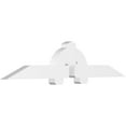 thumbnail image 1 of 84"W x 17 1/2"H x 4"D x 6"F, 5/12 Pitch, Ericson Architectural Grade PVC Gable Bracket, 1 of 8