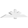 thumbnail image 1 of 84"W x 17 1/2"H x 4"D x 6"F, 5/12 Pitch, Kennewick Architectural Grade PVC Gable Bracket, 1 of 8