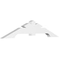 thumbnail image 1 of 84"W x 17 1/2"H x 4"D x 6"F, 5/12 Pitch, Vanguard Architectural Grade PVC Gable Bracket, 1 of 8
