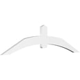 thumbnail image 1 of 84"W x 21"H x 2"D x 6"F, 6/12 Pitch, Archdale Architectural Grade PVC Gable Bracket, 1 of 8