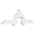 thumbnail image 1 of 84"W x 24 1/2"H x 4"D x 6"F, 7/12 Pitch, Ericson Architectural Grade PVC Gable Bracket, 1 of 8