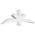 thumbnail image 1 of 84"W x 24 1/2"H x 6"D x 6"F, 7/12 Pitch, Alberta Architectural Grade PVC Gable Bracket, 1 of 8