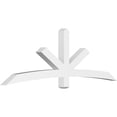 thumbnail image 1 of 84"W x 28"H x 4"D x 4"F, 8/12 Pitch, Alberta Architectural Grade PVC Gable Bracket, 1 of 8