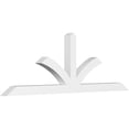 thumbnail image 1 of 84"W x 28"H x 4"D x 4"F, 8/12 Pitch, Richland Architectural Grade PVC Gable Bracket, 1 of 8