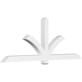 thumbnail image 1 of 84"W x 31 1/2"H x 4"D x 4"F, 9/12 Pitch, Redmond Architectural Grade PVC Gable Bracket, 1 of 8