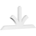 thumbnail image 1 of 84"W x 38 1/2"H x 4"D x 6"F, 11/12 Pitch, Richland Architectural Grade PVC Gable Bracket, 1 of 8