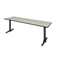 thumbnail image 1 of 84 X 24 In. Cain T-Base Training Table - Maple, 1 of 1