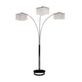 thumbnail image 1 of 84 in. 3 Crystal Inspirational Arch Floor Lamp, 1 of 1