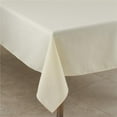 thumbnail image 1 of 84 in. Casual Design Everyday Tablecloth, Ivory, 1 of 2