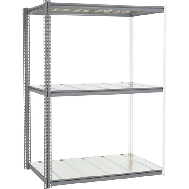 84 x 60 x 48 in. High Capacity 3 Levels Add-On Rack with Steel Deck ...