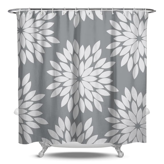 84" x 72" Retro Vintage Rustic Shower Curtain Aesthetic Earthy Bohemian Style Quick-Dry Bath Decor