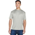 thumbnail image 1 of 8400 UltraClub Men's Cool & Dry Sport T-Shirt Grey XS, 1 of 3