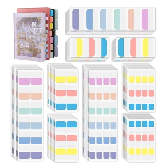 840Pcs Notes for Notebooks Stationery,Page Markers,Book Tabs,Stickers Tabs
