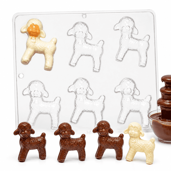 841 Lamb Chocolate Candy Mold