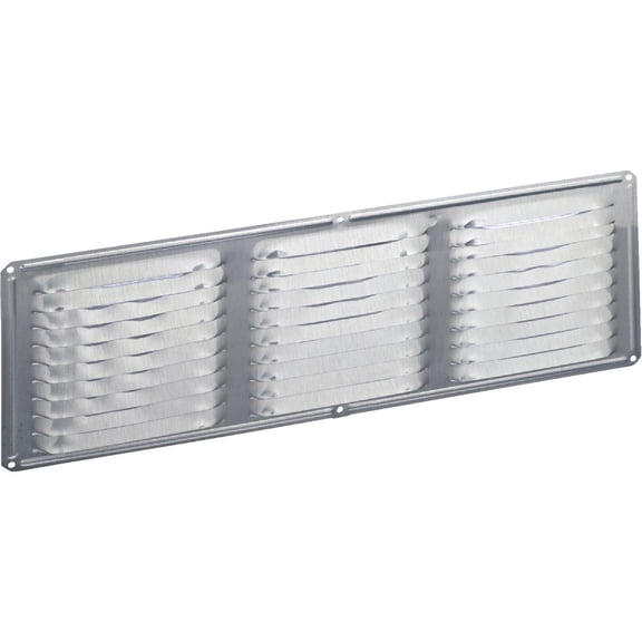 Air Vent 84115 Undereave Vent. Mill Finish, 16 x 6-In. - Quantity 24 Residential Use, Standard Application