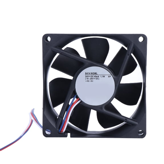 8414NGML Fan 8x8x2.50cm DC24V 45mA Quiet Cooling Fan for Computer Case Laptop Radiator