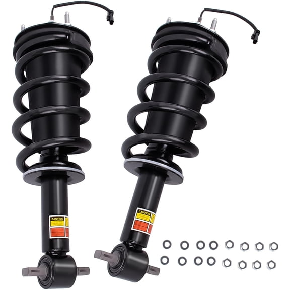 84176631 2Pcs Front Struts Shock Absorber Assembly Magnetic Ride Control with Spring Compatible with Cadillac Escalade ESV Chevy Silverado Suburban Tahoe GMC Sierra Yukon 2015-2020