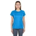 thumbnail image 1 of Ladies' Cool & Dry Sport Performance Interlock&nbsp;T-Shirt - PACIFIC BLUE - 2XL, 1 of 3