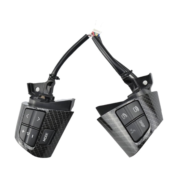 8425002230 Steering Wheel Control Switch Button For Toyota Corolla 2006-2013, Auto Steering Wheel Buttons Audio Phone Bluetooth Cruise Control Car Switches-Carbon Fiber