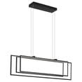 thumbnail image 1 of Elan Lighting - Jestin - 130W 3 LED Linear Chandelier In Minimalist Style-12.75, 1 of 6