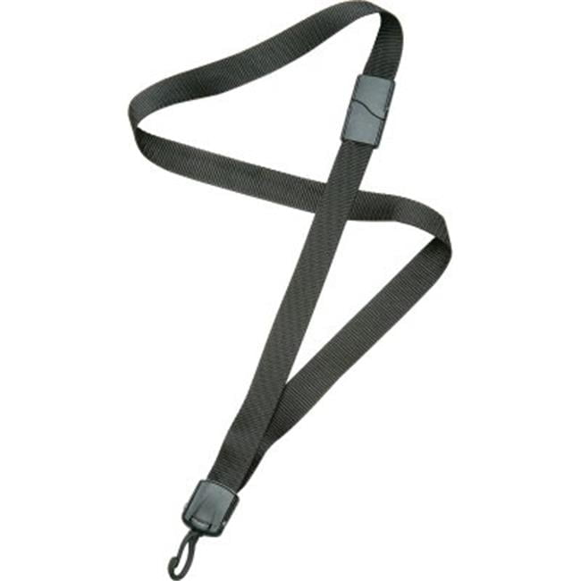 6130197 8455016130197 36 in. Breakaway Lanyard with Swivel Hook  Black