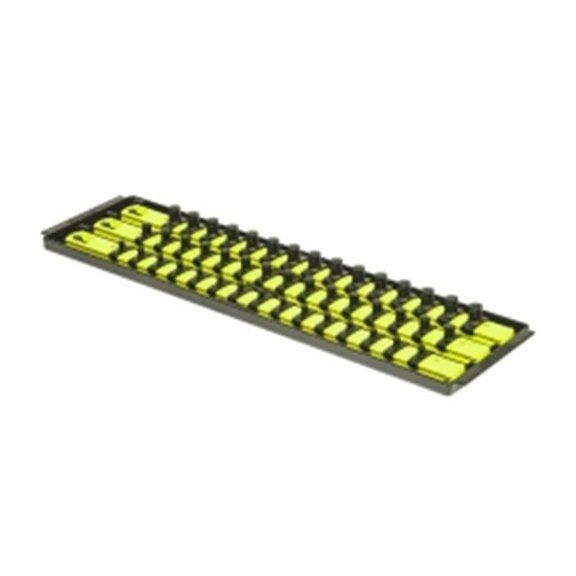 8460HV 18 in. 3 Rail Socket Boss, HI-VIZ