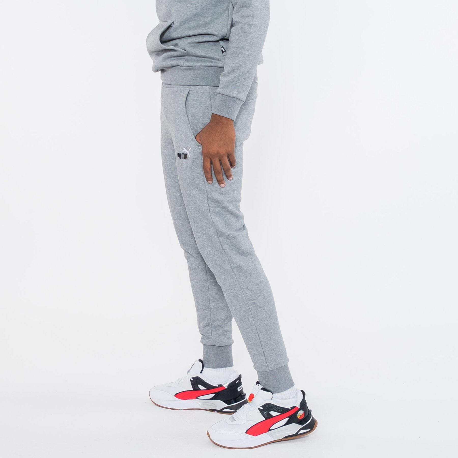 846810 03 Mens Puma Essential Embroidery Logo Pant Fleece Walmart