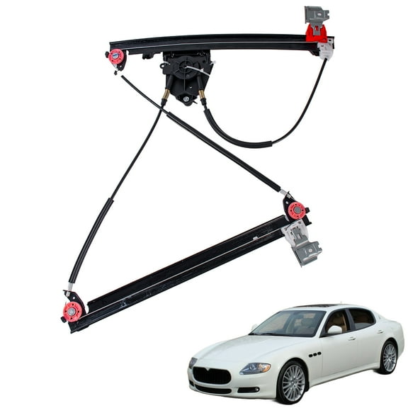 84934500 Left Rear Door Window Regulator without Motor for 2003-2013 Maserati Quattroporte M139