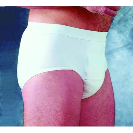 84Bh0Xlea - Healthdri Mens Heavy Briefs X-Large