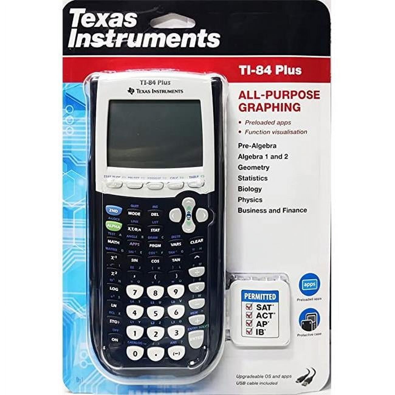 84PL-FC-1L1-A1 Ti 84 Plus Graphics Box Calculator - Walmart.com