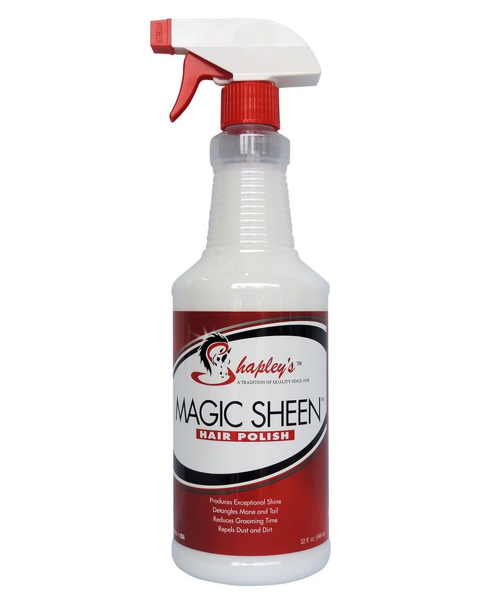 Shapley s Magic Sheen Hair Polish 32oz Grooming Aid Walmart