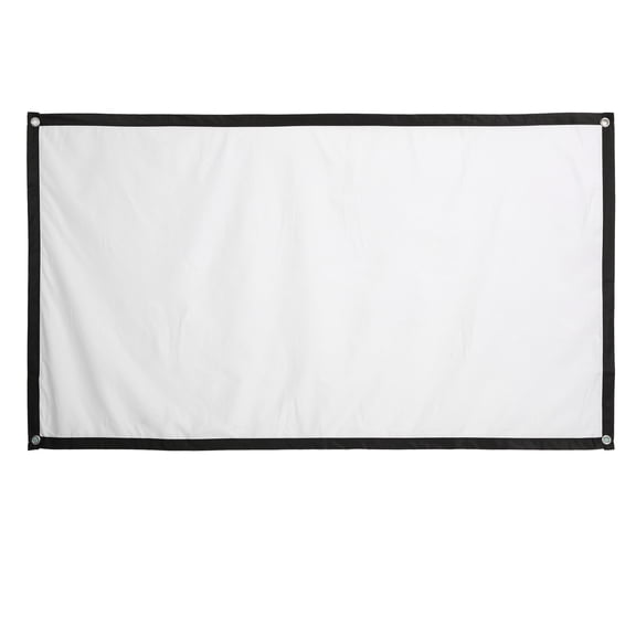 84inch Projector Screen 16:9 HD Projection Screen with Hook for Indoor Outdoor Movies Office Presentations