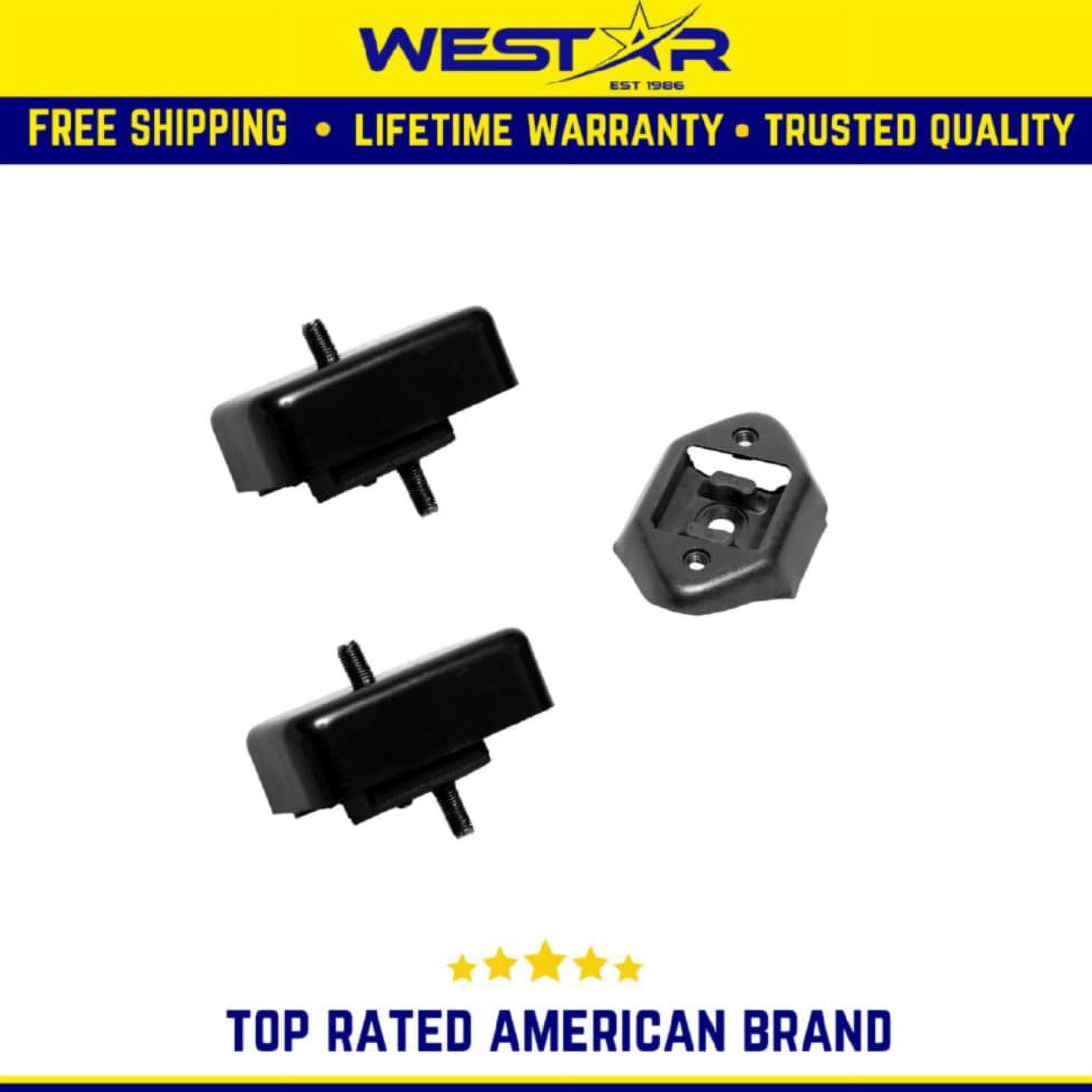 85-95 SUZUKI SAMURAI 1.3L F/ LEFT & RIGHT MOTOR MOUNT 2PCS Replaces 8161 8161
