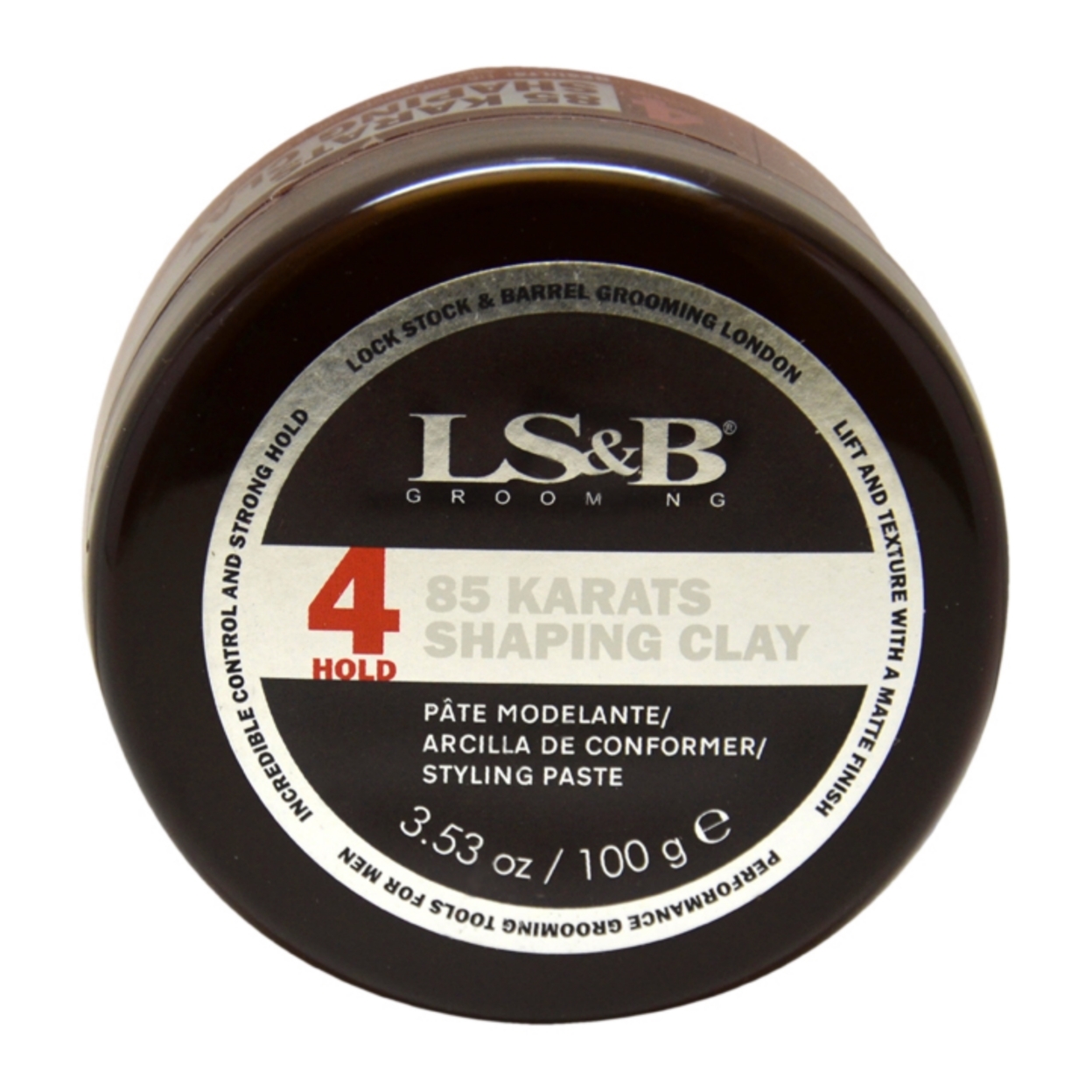 85 Karats Shaping Clay by Lock Stock and Barrel for Unisex - 3.53 oz ...