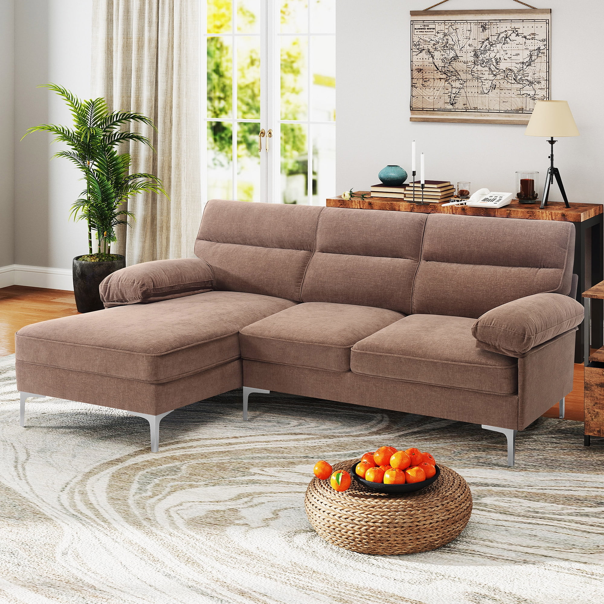 Modern sectional sofas for small spaces discount