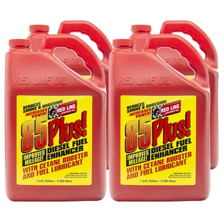 85 Plus Diesel Fuel Additives 4 Gallon Red Line Oil