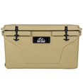 thumbnail image 1 of 85 Quart Rotomolded Cooler for Camping, Khaki Insulated Ice Chest with 6-Day Ice Retention, Wheels & Rope Handles, Hard Cooler for Fishing, Job Site & Off-Grid - Insulated Ice Chest with Wheels, 1 of 11