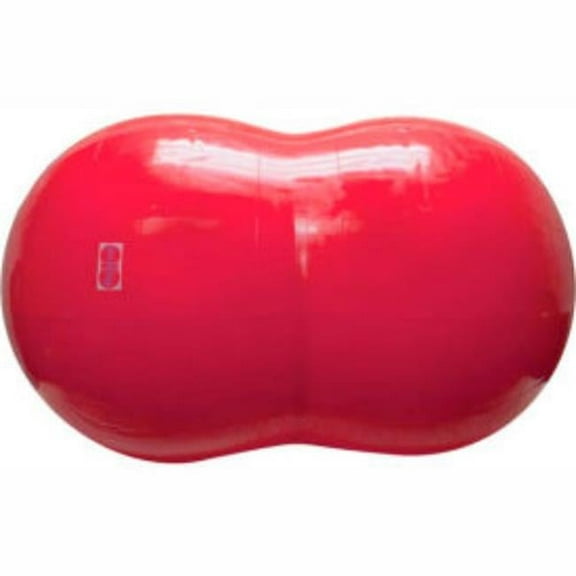 85 cm PhysioGymnic Molded Vinyl Inflatable Exercise Roll, Red