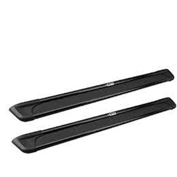 85 in. All Black Aluminum Step Board Sure-grip Running Boards