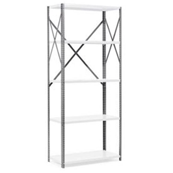 85 in. Post Brace Kit with Hardware - Set of 4 - Gray