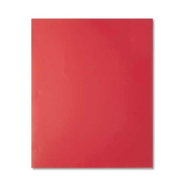(85 pack) Pen+Gear 2-Pocket Paper Folder, Red