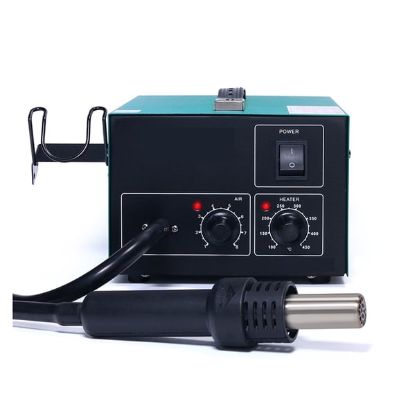 850 3 Nozzles Lead Free Hot Air Soldering Station SMD Rework Station With Heat Gun ,High Temperature Resistant