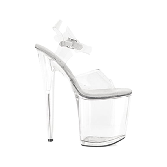 850-BROOK 8" Heel Sandal Shoe