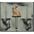 thumbnail image 1 of 850 Bunny Lollipop Chocolate Candy Mold, 1 of 1