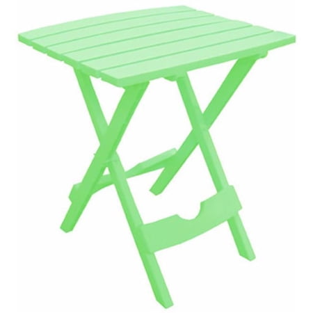 8500-08-3731 Quik Fold Portable Resin Side Table - Summer Green