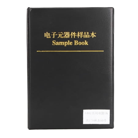 8500PCS High Accuracy 0402 SMD Resistor Combo Sample Book - 170 Types for Laboratory Use, Perfect for Electronics Projects
