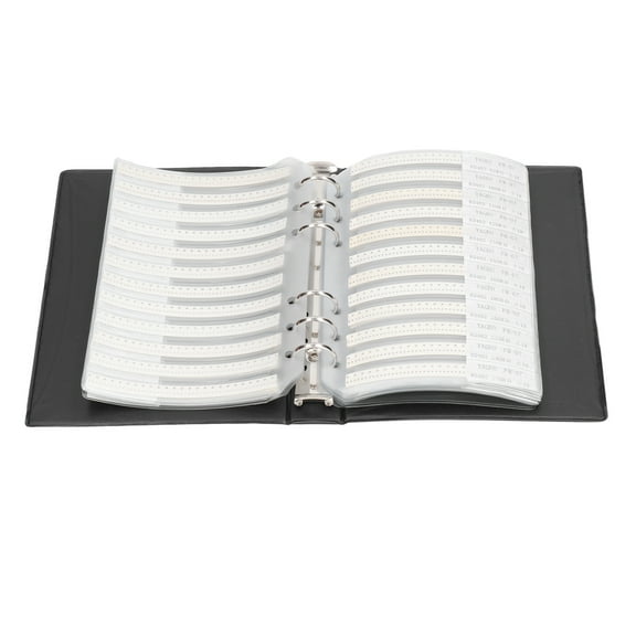 8500PCS SMD Resistor Combo Sample Book 170 Types High Accuracy Chip Resistors 0402 for Laboratory